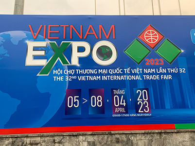 La technologie IPRT apparaît au 32e salon international du Vietnam en 2023